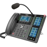 Fanvil X210i - IP-Telefon - Schwarz - Grau - Kabelgebundenes Mobilteil