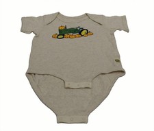John Deere 18 Months Pumpkin Tractor Bodysuit - LP84945