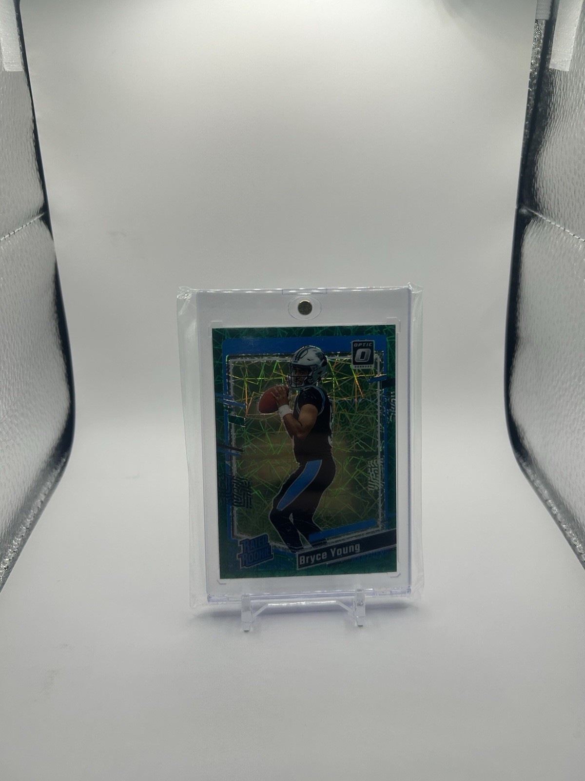 2023 Panini Donruss Optic - Rated Rookie Bryce Young #213 Green Velocity Prizm