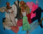 VTG Superstar Era Doll & Clothing TLC lot