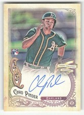 2017 Topps Gypsy Queen #GQA-CP Chad Pinder Gypsy Queen Autographs