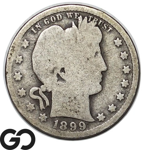 1899-S Barber Quarter