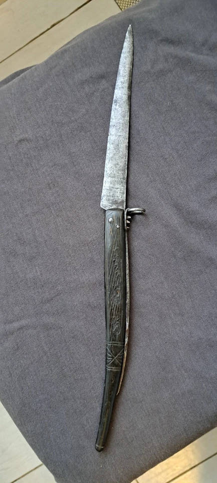 Coltello Antico Ancien Couteau Old Knife - Immagine 4 di 4