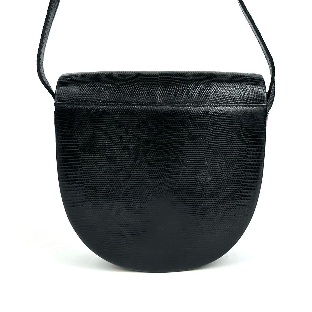 Borsa a tracolla Yves Saint Laurent in pelle nera autentica