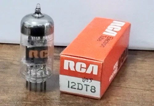 Vintage NOS NIB RCA 12DT8 Amplifier Radio Audio  Vacuum Tube