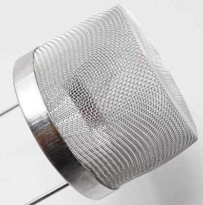 #ad 6quot; Stainless Steel Mesh Ultrasonic Task Basket with Handle Jewelry Parts Clea... $22.13