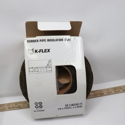 K-Flex Elastomeric Insulation Tape Yellow 1/8'' Thick x 2'' Wide x 30-ft 800-EL-01