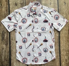 RSVLTS MAJOR LEAGUE JOBU RARE KUNUFLEX SHIRT MULTI MENS SMALL EXCELLENT