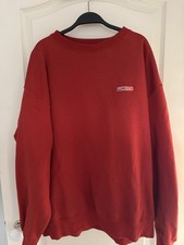 Nike ACG Therma-Fit Heavyweight Crewneck Sweatshirt Red Mens Larger 