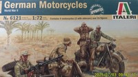 Italeri 6121 Wwii German Motorcycles 1:35
