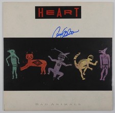 Heart Ann Wilson JSA Signed Autograph Record Album Vinyl Bad Animals
