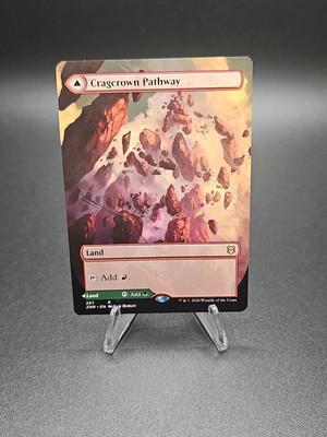 Cragcrown Pathway Borderless (ZNR), ENG MTG Magic The Gathering 