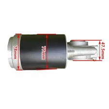 AC 220V Rectified Turbine Worm Gear DC Reducer Motor - High Power High Torque