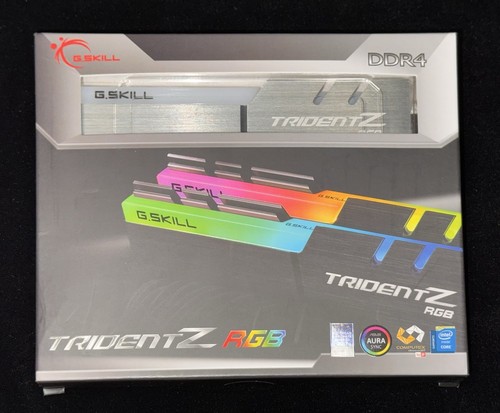 G.Skill Trident Z RGB 16GB (2x8GB) DDR4 3200MHz CL 16-16-18-38 RAM - OPEN BOX - Photo 2/7