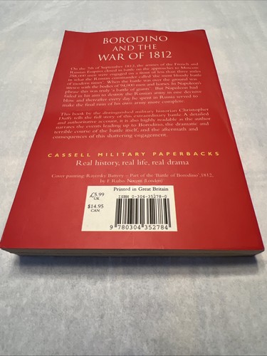 Borodino and the War of 1812 by Christopher Duffy, Cassell Military Paperbacks - Imagen 7 de 7