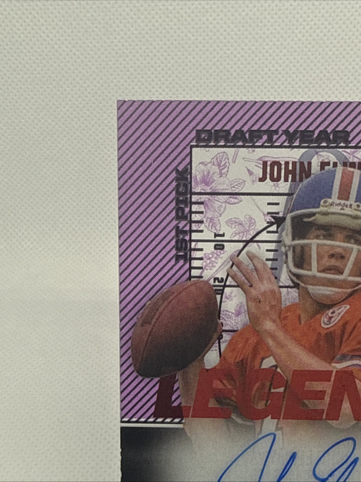 2025 Topps Signature John Elway Legends Of Their Class Crystal Clear ...