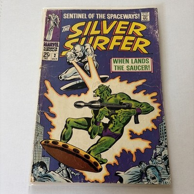 The Silver Surfer #2 (Marvel Comics October 1968) 1st appearance of Badoon G