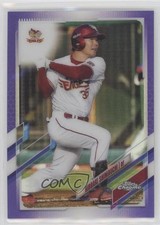 2021 Topps Chrome NPB Nippon Professional Baseball 51/299 Hiroaki Shimauchi v6g