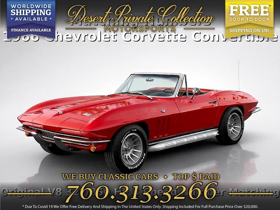 1966 Chevrolet Corvette for sale in Palm Desert California