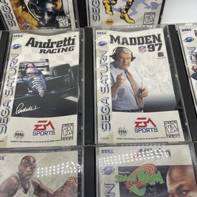Sega Saturn Game Lot 10 Games In Total All Discs Great Shape! Boxes Have Wear!