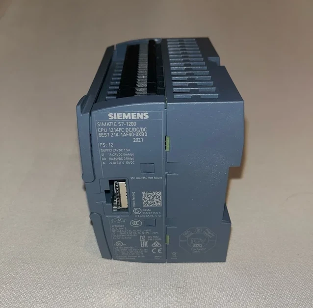 PLC Siemens SIMATIC S7-1200 1214FC 6ES7214-1AF40-0XB0 - Imagen 2 de 2