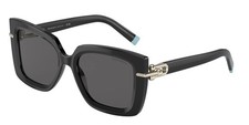 Tiffany TF4199 Women's Sunglasses Black/Dark Grey 8001S4 Size 53 w/Case  Box