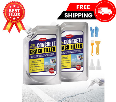 Self-Leveling Concrete Crack Filler   High Elasticity Waterproof Cement Sealant,