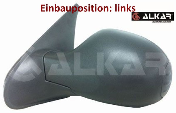 Alkar 6137179 AußEnspiegel Links Spiegel AußEn FüR Renault-image