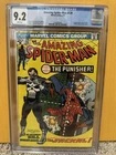 Amazing Spider-Man #129 CGC NM- 9.2 White Pages 1st App Punisher! Marvel 1974