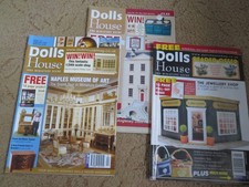 3 Dolls House and Miniature Scene Magazines