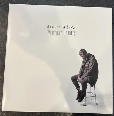 Damon Albarn Everyday Robots 2LP Vinyl 2014 FIRST US PRESSING NM Blur Gorillaz