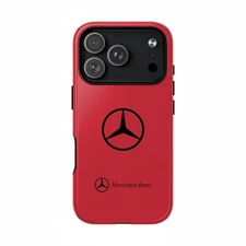 Mercedes Benz Simple Star Logo Modern Style iPhone Case for 17 16 15 14 13 12