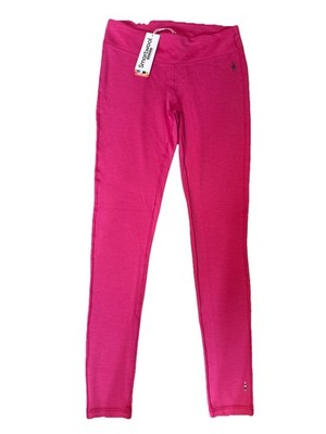 $115 Smartwool Women's  Thermal Merino Base Layer Bottom- Power Pink - Large-New