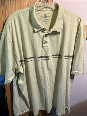 Rare Duke Kahanamoku Dukes Maui Surfer Restaurant Tribal Tattoo Polo Shirt XL