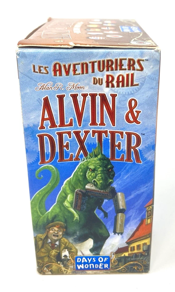 Ticket to Ride Alvin & Dexter Monster Expansion Days of Wonder  Complete - Image 2 of 4