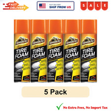 5 Pack Armor All Extreme Tire Foam Spray 18 Oz Car Exterior Cleaner