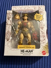 HE-MAN   MOTU Origins Sketchbook Series Action Figure NEW  Sealed