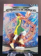 2024 Panini Prizm WNBA - Fireworks Insert #8 Jewell Loyd Seattle Storm