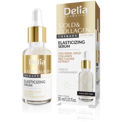 Delia Gold & Collagen Therapy Extra Care Elasticizing Serum 30ml