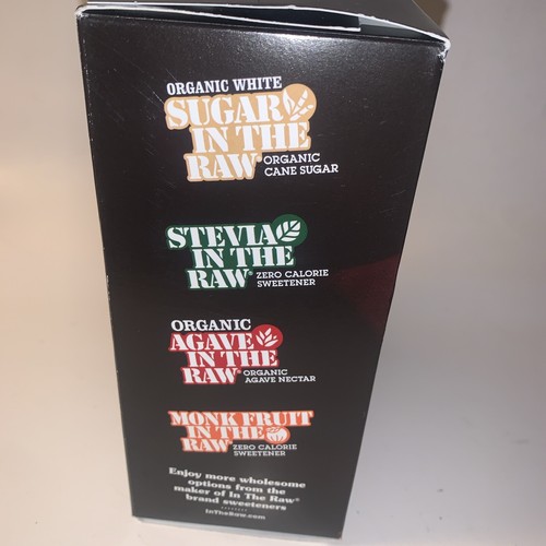 Sugar In The Raw Granulated Turbinado Cane Sugar 100 Packets Count New In Box - Picture 4 of 6