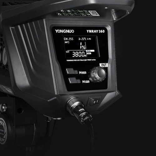 YONGNUO YNRAY360 LED Video Light COB Balanced Daylight Bowens Mount 3200K-5600K - Picture 11 of 12