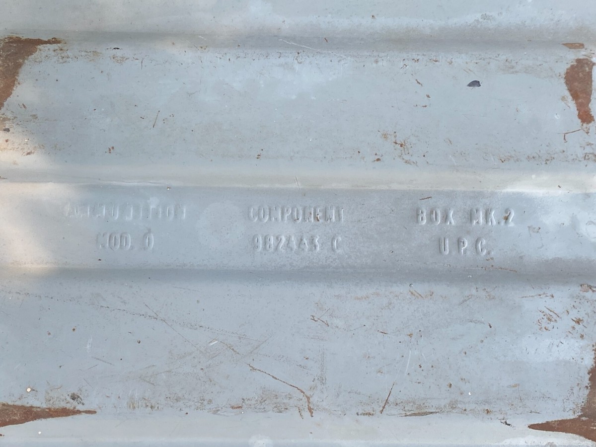 Vintage Antique WWII Era Ammo Ammunition Box Mod O 982443C MK2 | eBay