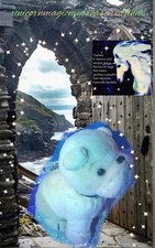 Vtg.   R. Dakin / Bulldog Tan Dog w/Black Collar Sitting '1978 12" Plush 