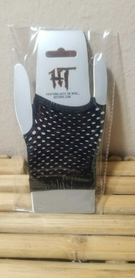 Guantes Hot Topic Malla Negra 2 Dedos Madonna Años 80 (Lote de 4) Foto 2 de 4