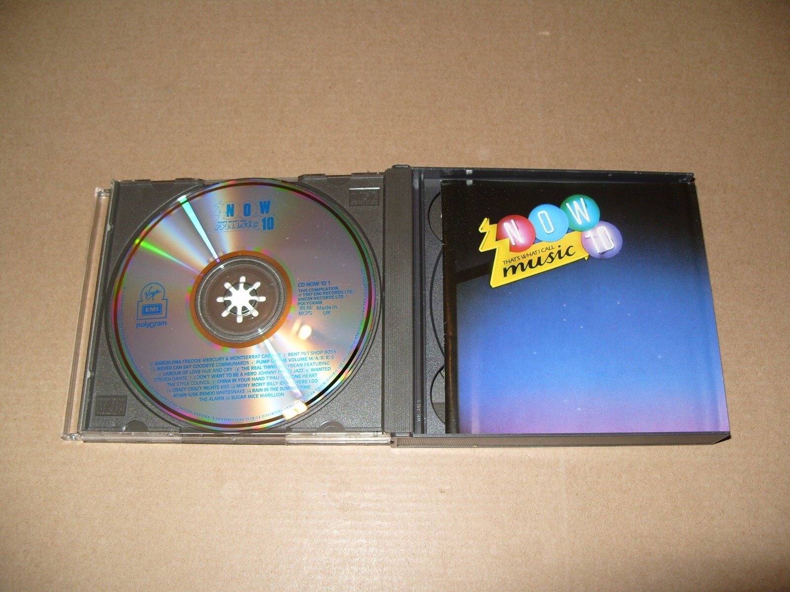 Now That's What I Call Music 10 - 1987 2 cd VG+ - Booklet has some creasing (M2)