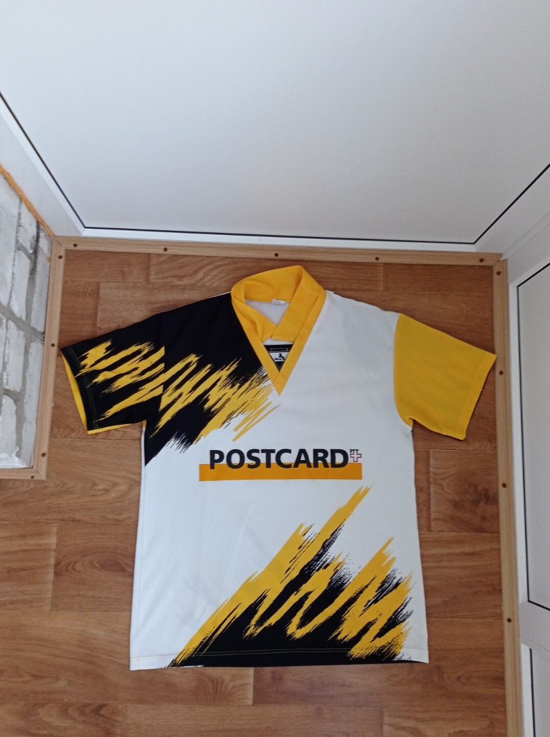Switzerland Post Football Shirt Soccer Jersey Blacky Vintage Sz 8 blokecore