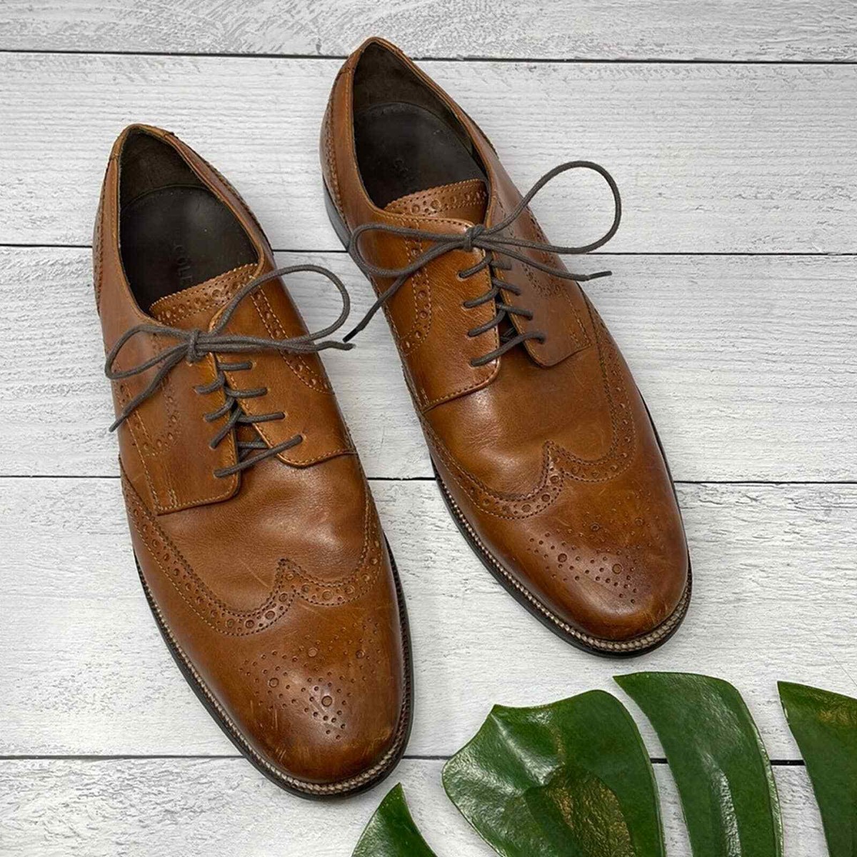 Cole Haan Modern Classics Wingtip Oxford in British Tan 11M 
