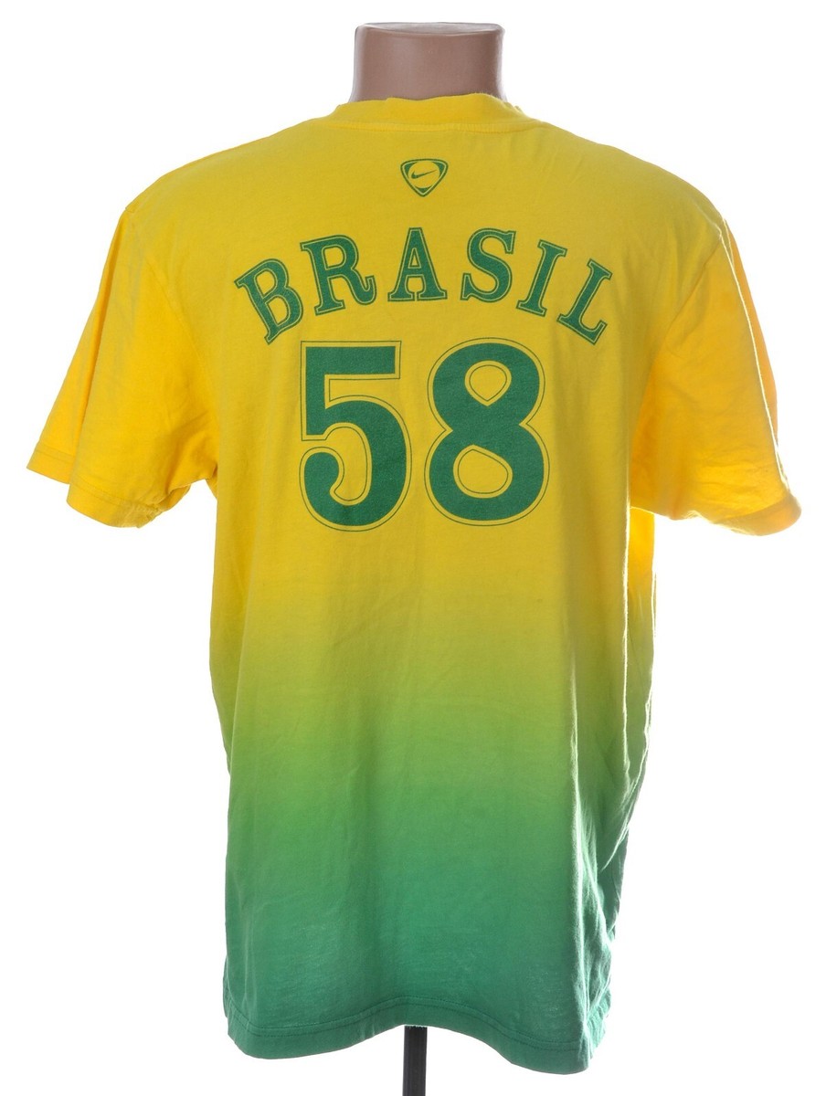 ブラジル　サッカーユニフォーム BRAZIL 1958 HOME FOOTBALL RETRO SHIRT JERSEY NIKE SIZE L ADULT | eBay