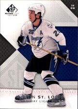 2007-08 SP Game Used #12 Martin St. Louis TAMPA BAY LIGHTNING