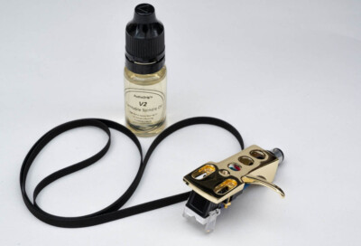 Gold Headshell, Stylus, Belt, Oil Kit for SANYO TP636, TP80S, TP600SA, 27